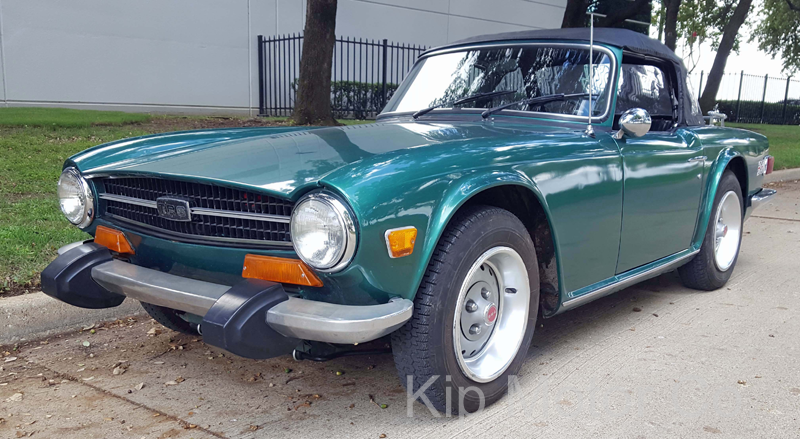 Triumph TR6 convertible top replacement