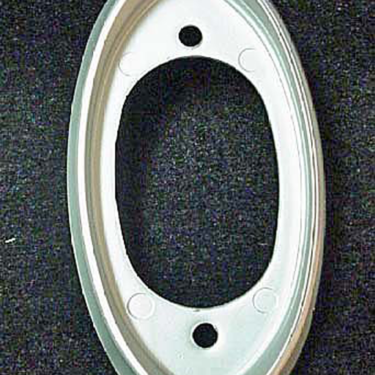 Nash Metropolitan Tail Bezel 3H2669 Reproduction Silver Resin
