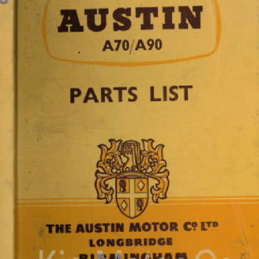 Austin A70 Booksand Manuals
