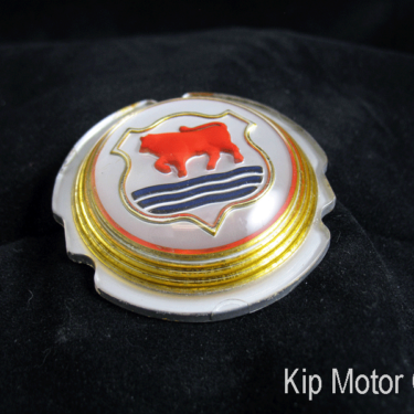 Morris emblem horn button