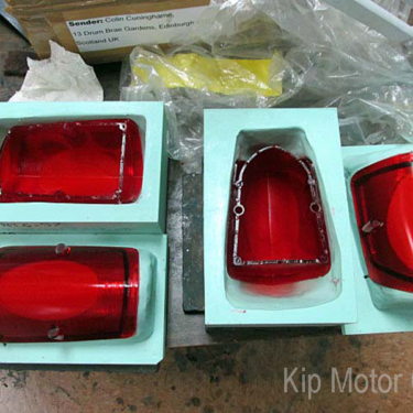 English Ford Lens in Molds