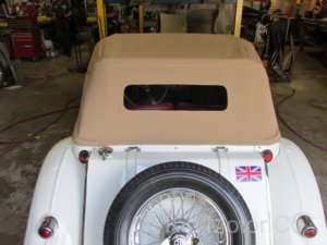 MG TF convertible top replacement
