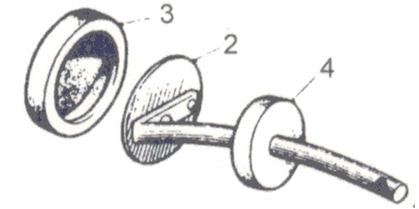 Nash Metropolitan Clutch Pedal