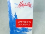 Nash Metropolitan Owner Manual