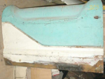 Nash Metropolitan Used Left Door with Vent 560