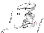 Nash Metropolitan Air Cleaner Brace 11G224
