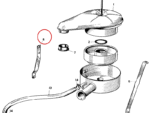 Nash Metropolitan Air Cleaner Bracket