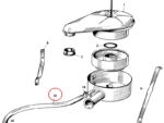 Nash Metropolitan Air Cleaner Hose
