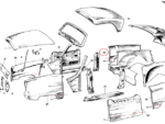 Nash Metropolitan Body Fender Rear Right