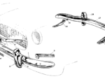 Nash Metropolitan Front Bumper Bolt