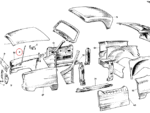 Nash Metropolitan Body Prop Assembly