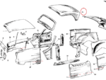 Nash Metropolitan Body Roof Assembly