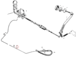 Nash Metropolitan Clutch Pipe Lines