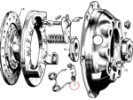 Nash Metropolitan Clutch Retainer