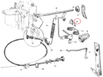 Nash Metropolitan Control Spring Clip
