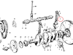 Nash Metropolitan Crankshaft Connecting Rod