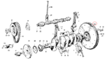 Nash Metropolitan Crankshaft Flywheel