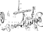 Nash Metropolitan Crankshafft Lock Tab