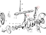Nash Metropolitan Crankshaft Lockwasher