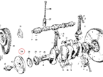 Nash Metropolitan Crankshaft Pully