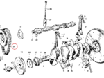 Nash Metropolitan Crankshaft TIming Chain