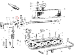 Nash Metropolitan Cylinder Head Nut