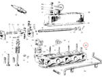 Nash Metropolitan Cylinder Head Nut