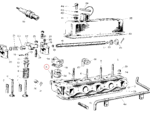 Nash Metropolitan Cylinder Head Stud
