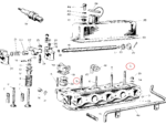 Nash Metropolitan Cylinder Head Stud Long