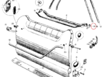 Nash Metropolitan Left Front Plate