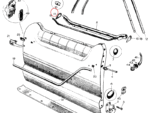 Nash Metropolitan Right Rear Plate