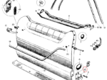 Nash Metropolitan Striker Plate Left
