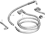 Nash Metropolitan Electrical Panel Light Harness