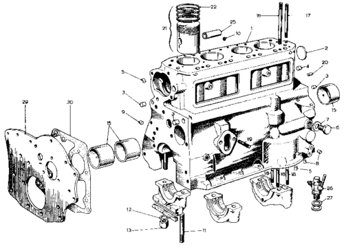 Nash Metropolitan Engine Assembly