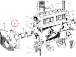 Nash Metropolitan Engine Gasket