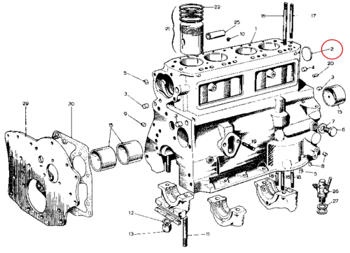 Nash Metropolitan Engine Welch Plug
