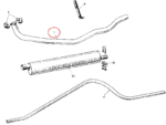 Nash Metropolitan Exhaust Pipe