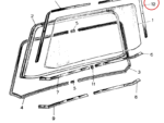 Nash Metropolitan Glass Finish Moulding Upper Right