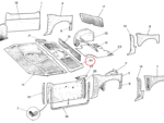 Nash Metropolitan Floor Mat Rear