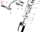 Nash Metropolitan Screw Banjo