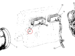 Nash Metropolitan Oil Pump and Cover Side Cover Front