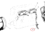 Nash Metropolitan Oil Pump and Cover Vent Tube