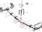 Nash Metropolitan Rear Axle and Springs