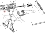 Nash Metropolitan Shift and Driveshaft Lever