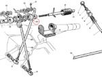 Nash Metropolitan Shift and Driveshaft Lever