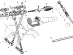 Nash Metropolitan Shift and Driveshaft Lever