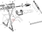 Nash Metropolitan Shift and Driveshaft Rod