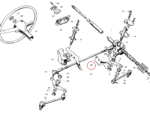 Nash Metropolitan Steering Bracket