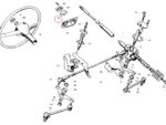 Nash Metropolitan Steering Retaniner