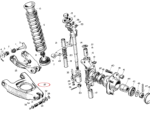 Nash Metropolitan Suspension Arm Lower